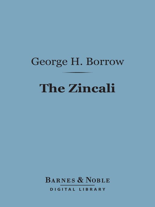 Cover image for The Zincali (Barnes & Noble Digital Library)